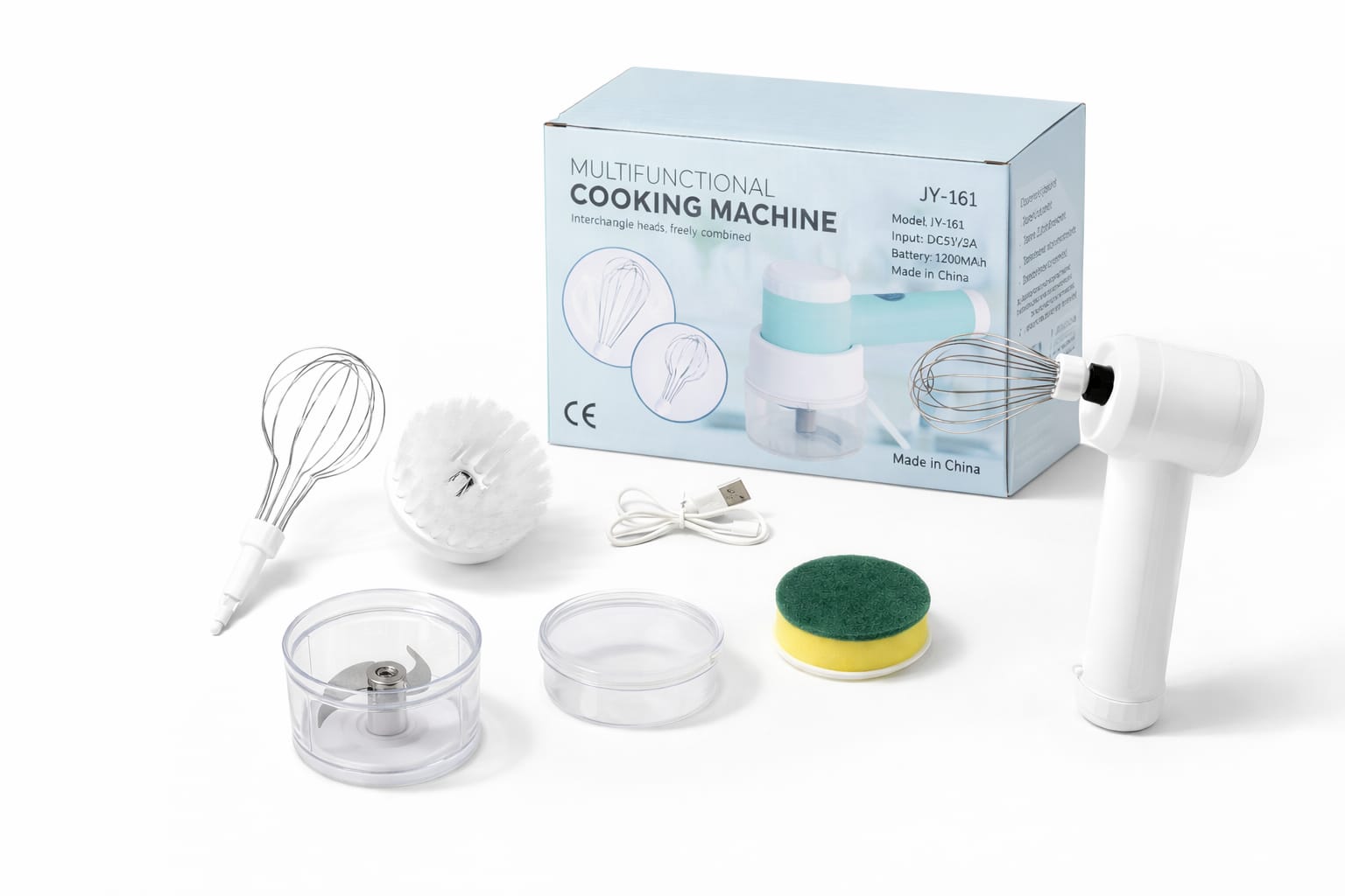 Elektrischer 3-in-1 Küchenhelfer